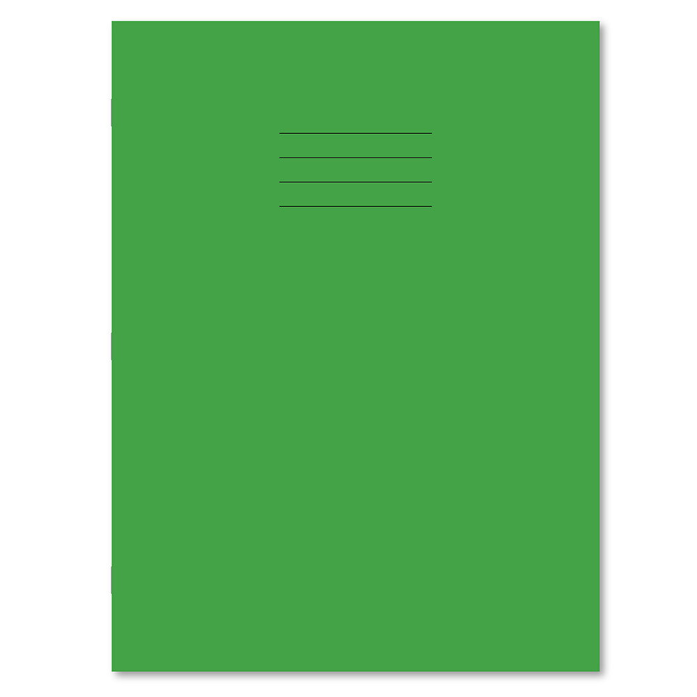 Exercise Book A4+ 48 Page 75G Plain Light Green